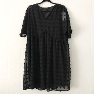 Black Flowy Dress